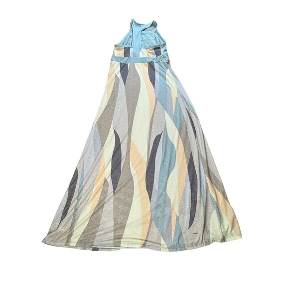 Prana Calexico Maxi Dress Pastel Mosaic Size Medium - Picture 4 of 12
